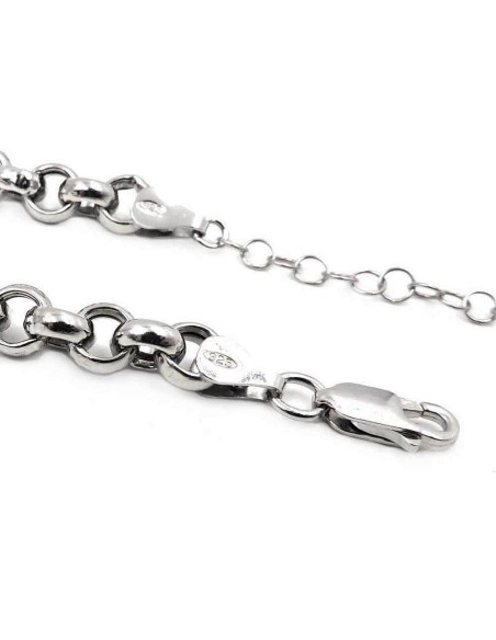 Collana Rolo Spessa in Argento 925 