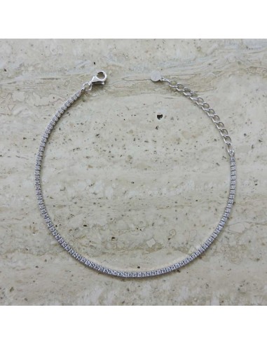 Bracciale Tennis Mini in Argento 925 con...