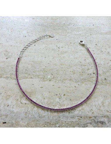 Dünnes Tennisarmband aus 925er Sterlingsilber...