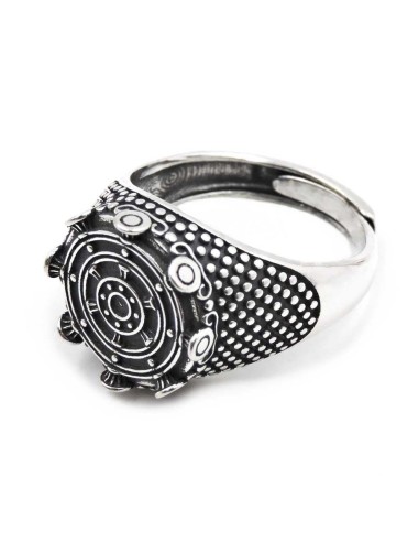 925 Sterling Silver Labyrinth Ring 