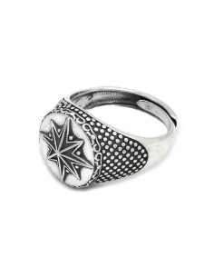925 Sterling Silver Wind Rose Ring 