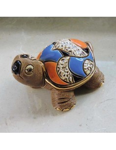 Baby Mediterranean Turtle Ceramic Sculpture  2