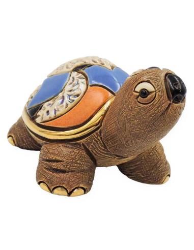 Baby Mediterranean Turtle Ceramic Sculpture 