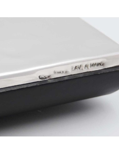 50th Anniversary Hammered 925 Sterling Silver...