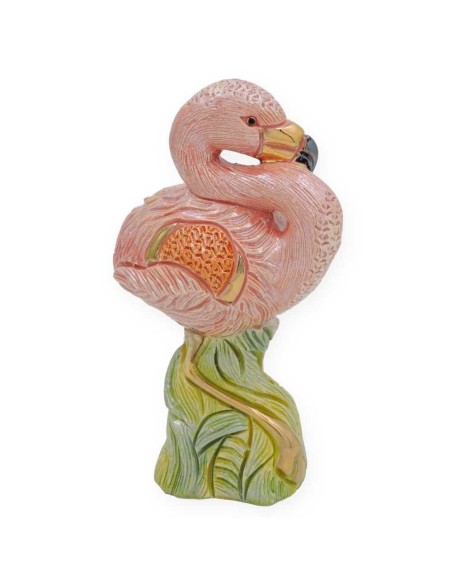 Flamingo Künstlerische Keramikskulptur