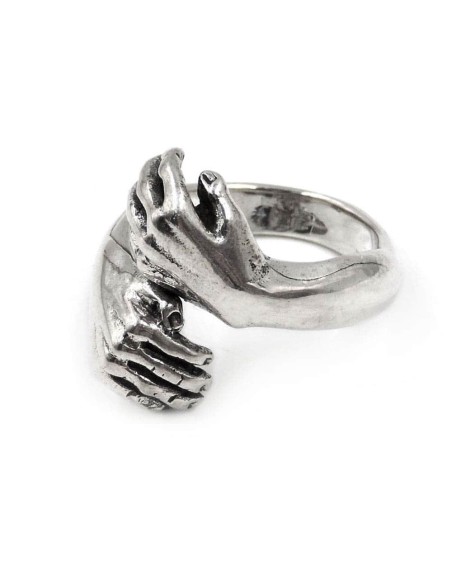 Umarmungsring aus 925er Sterlingsilber