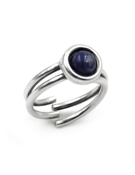 Anello in Argento con Lapislazzulo Blu