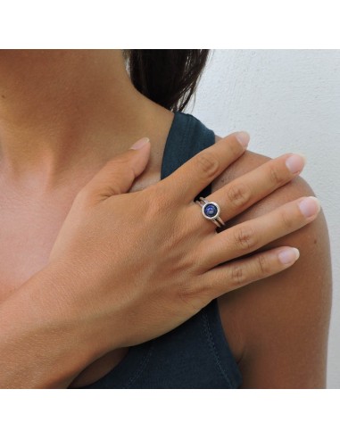 Anello in Argento con Lapislazzulo Blu