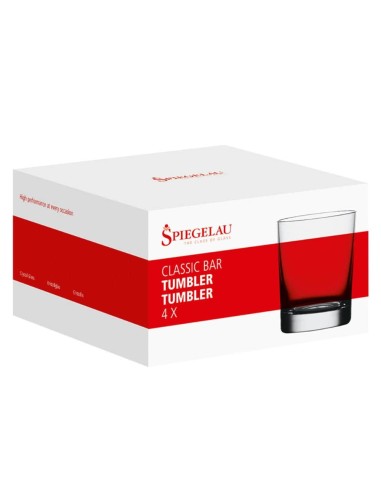 Set 4 Bicchieri Tumbler da Whisky Lounge 2.0