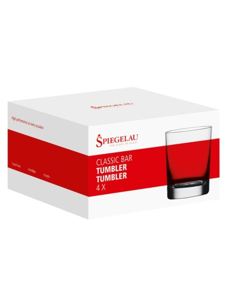 Set 4 Bicchieri Tumbler da Whisky Lounge 2.0