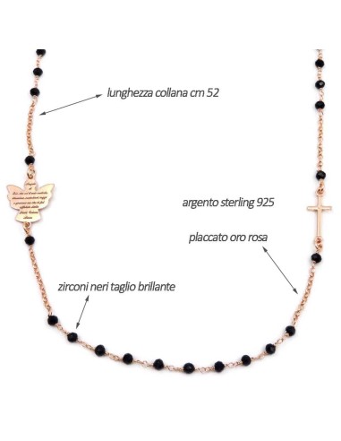 925 Sterling Silver Angel of God Rosary...