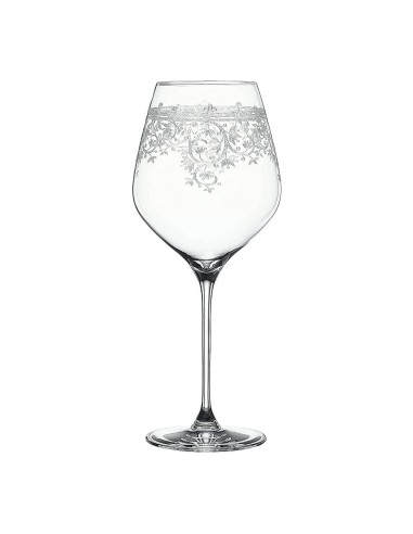 Bicchieri Vino Borgogna in Cristallo Arabesque...