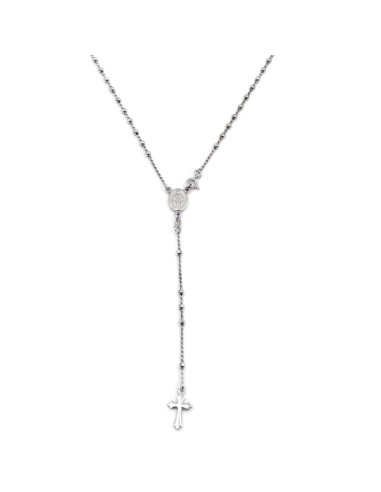 Collana Girocollo Rosario in Argento 925 
