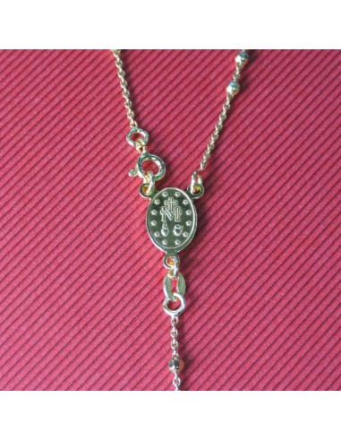 Rosenkranzkette aus 925er Sterlingsilber