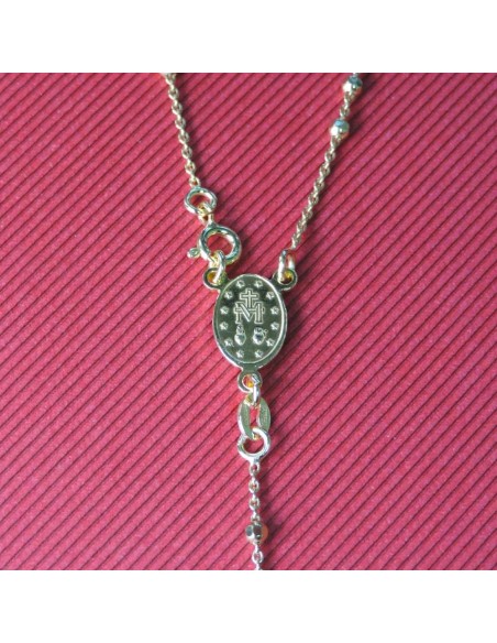 Collana Girocollo Rosario in Argento 925 