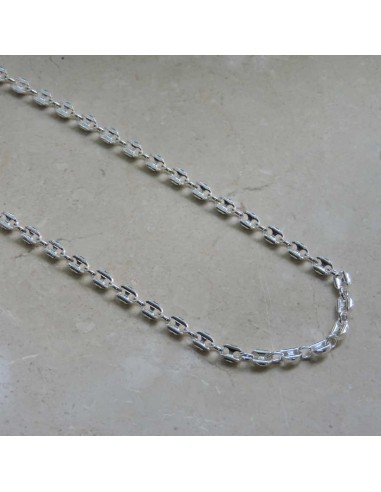 925 Sterling Silver Anchor Chain Necklace 