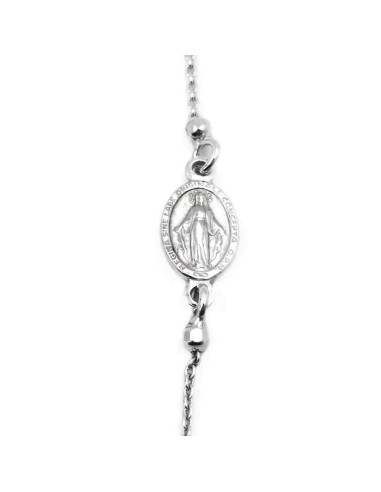 Collana Rosario in Argento 