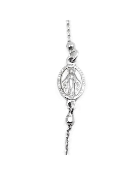 Collana Rosario in Argento 