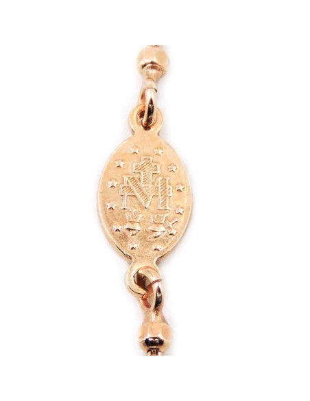Choker Rosenkranzkette aus 925er Sterlingsilber