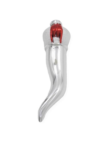 Silver Resin Lucky Horn