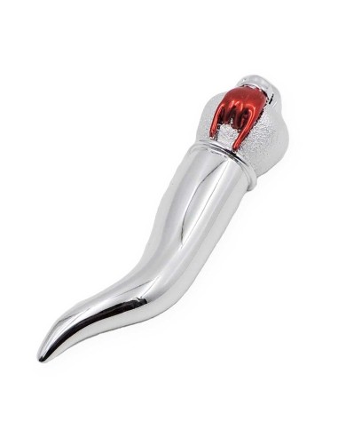 Silver Resin Lucky Horn
