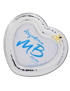50th Anniversary Heart Shaped Picture Frame 4,7x4,7''