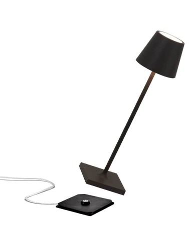 Zafferano Poldina Pro Micro Table Lamp Black