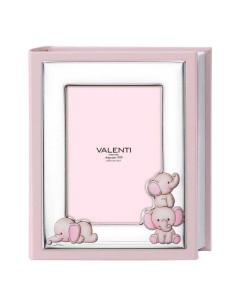 Pink Elephants Photo Album for Baby Girls 