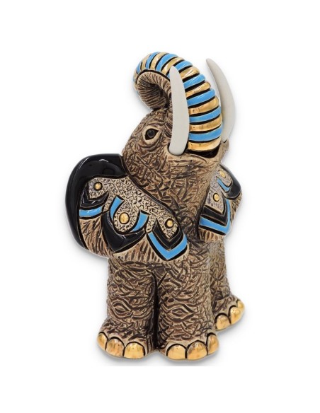 Samburu Elefant Keramikskulptur