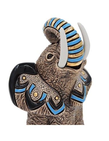 Samburu Elefant Keramikskulptur