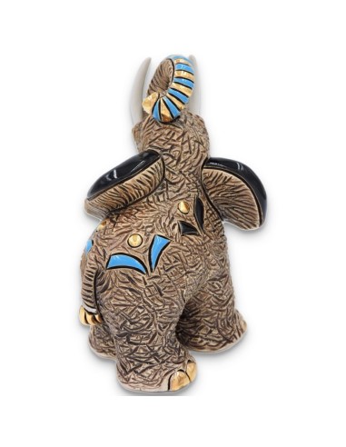 Samburu Elefant Keramikskulptur