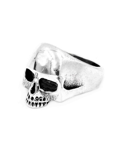 Totenkopfring aus 925er Sterlingsilber 
