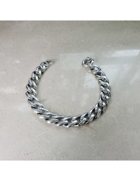 Bracciale Groumette in Argento 925 Brunito