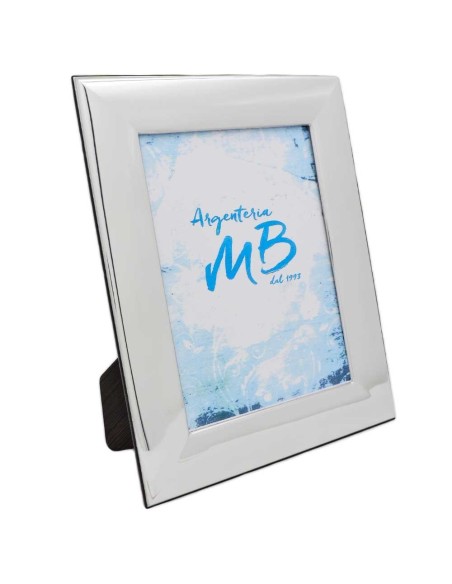 Portafoto 13x18 Cornice Lucida in Argento Fascia 3,5