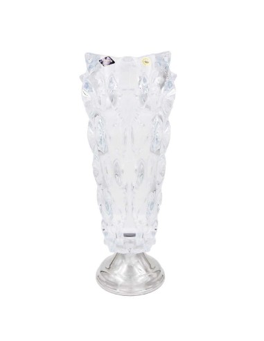 Vaso Samba in Cristallo con Base in Argento 