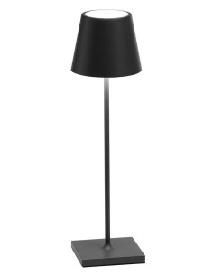 Zafferano Poldina Pro Table Lamp Dark Grey 2