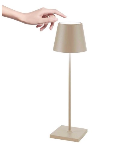 Zafferano Poldina Pro Tischlampe Sand