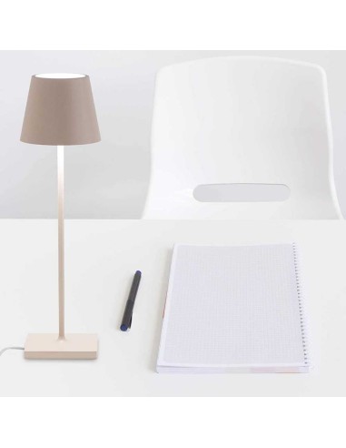 Zafferano Poldina Pro Table Lamp Sand