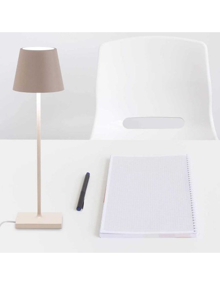 Zafferano Poldina Pro Table Lamp Sand