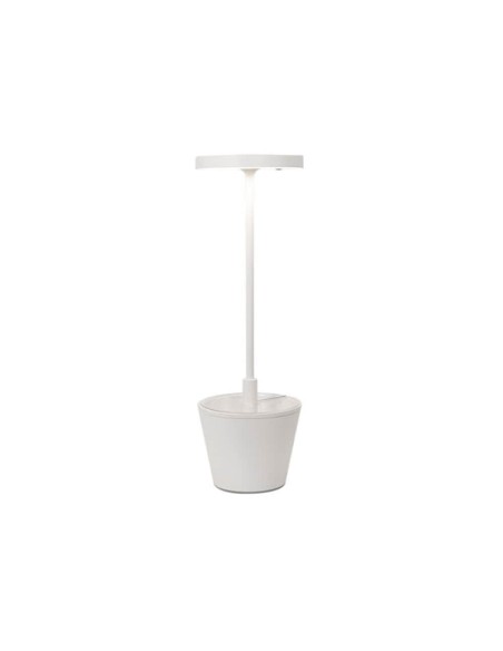 Poldina Reverso Lampada da Tavolo LED Dimmerabile - Bianco