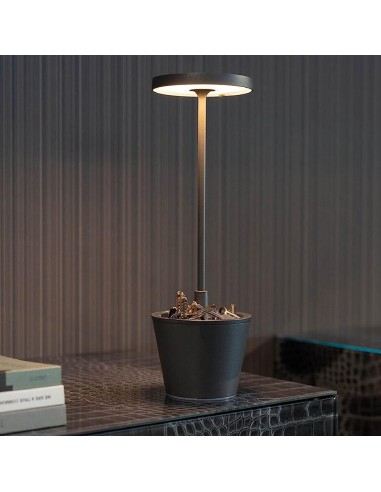 Zafferano Poldina Reverso Table Lamp Sage Green