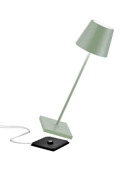 Poldina Pro Lampada da Tavolo LED Dimmerabile - Salvia