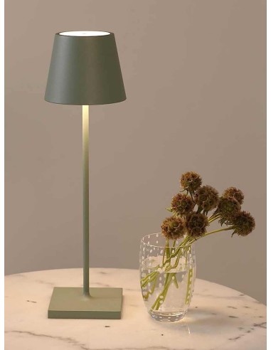 Zafferano Poldina Pro Table Lamp Sage Green