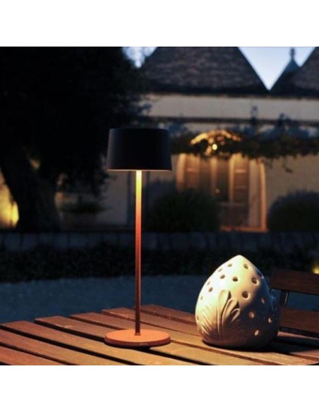 Zafferano Olivia Pro Table Lamp Corten