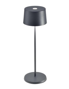 Zafferano Olivia Pro Table Lamp Dark Grey