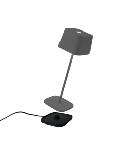 Zafferano Ofelia Pro Table Lamp Dark Grey 2