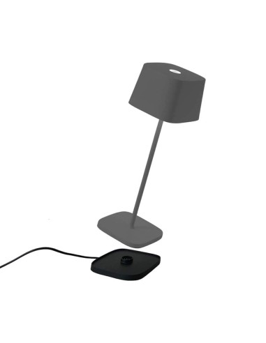 Zafferano Ofelia Pro Table Lamp Dark Grey