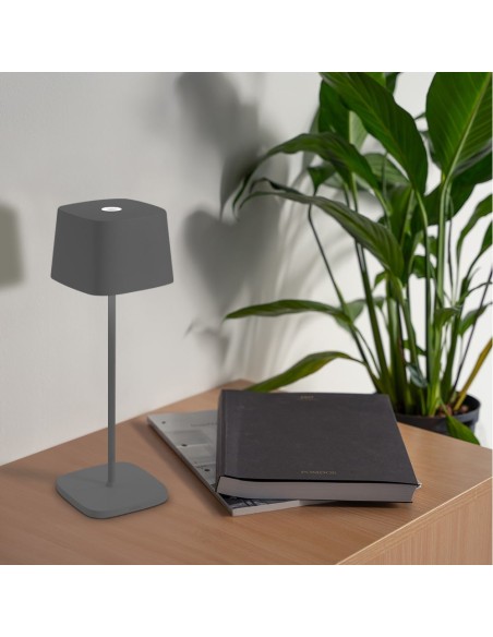 Zafferano Ofelia Pro Table Lamp Dark Grey