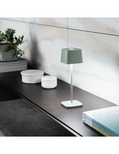 Ofelia Pro Lampada da Tavolo LED Dimmerabile - Grigio Scuro