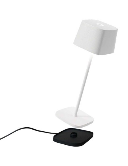 Zafferano Ofelia Pro Tischlampe Weiß